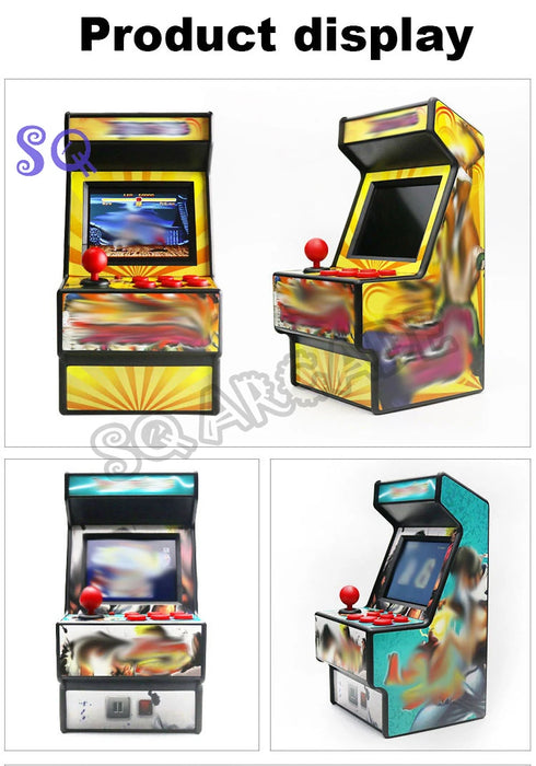 New Mini Arcade Game Machine 16bit For Sega 156 In 1 Games Classical Retro Handheld Video Game