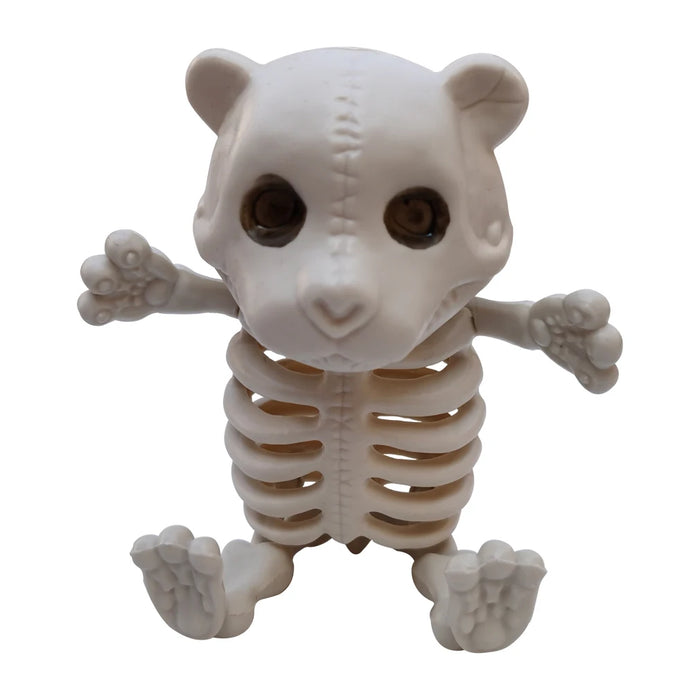 Teddy Bear Bones Skeleton Halloween Decoration Animal Pretty Cute Ornaments Hallowmas Horror Props Party Baby Girls Boy Gifts