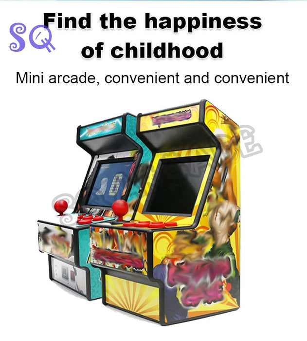 New Mini Arcade Game Machine 16bit For Sega 156 In 1 Games Classical Retro Handheld Video Game