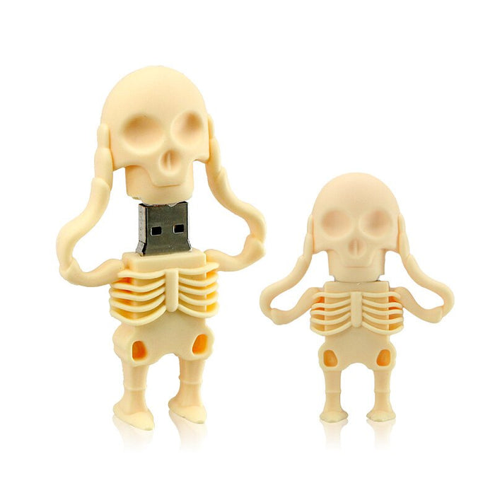 Cool Skull Skeleton headshot Grim Reaper USB