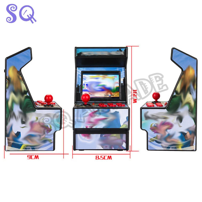 New Mini Arcade Game Machine 16bit For Sega 156 In 1 Games Classical Retro Handheld Video Game