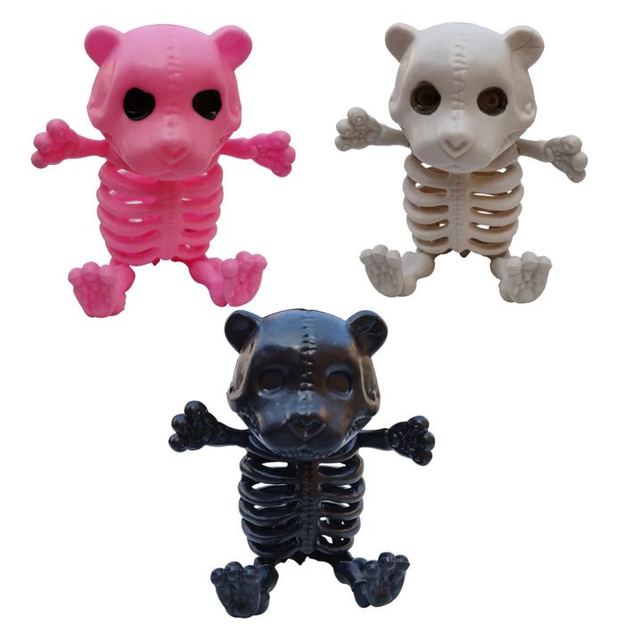 Teddy Bear Bones Skeleton Halloween Decoration Animal Pretty Cute Ornaments Hallowmas Horror Props Party Baby Girls Boy Gifts