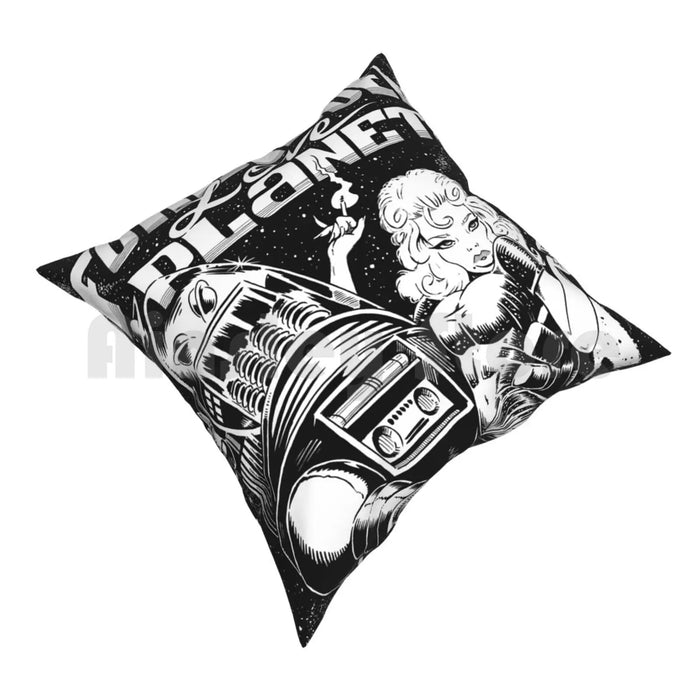 Forbidden Love Planet Pillow Case Printed Home Soft DIY Pillow cover Sci Fi Science Fiction Anne Francis Robby The Robot