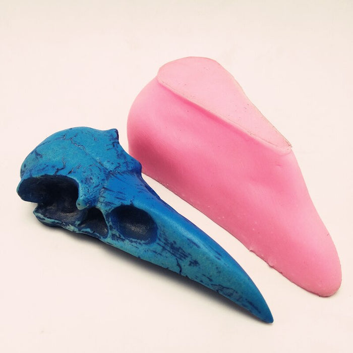 Crow Skull Silicone Mold