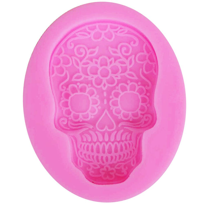 Skeleton Head Skull Silicone Mold