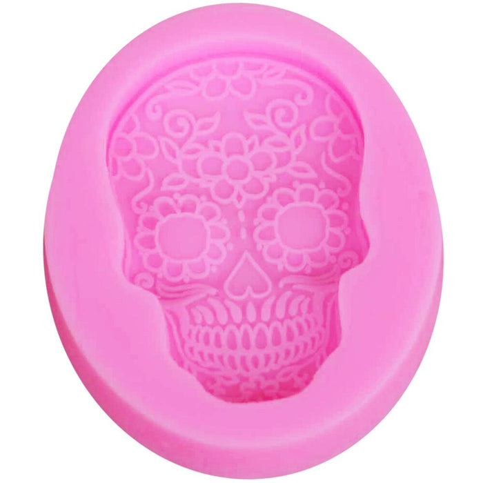 Skeleton Head Skull Silicone Mold