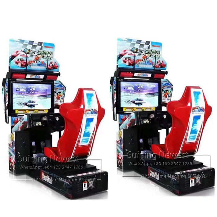 Coin Operated Outrun Arcade Machine Driving Simulator