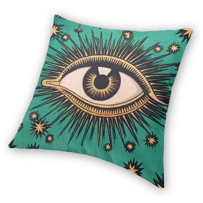 All Seeing Eye Art Pillow Cover Home Decor Evil Mystic Eyes Cushions Throw Pillow for Living Room Double-sided Printing