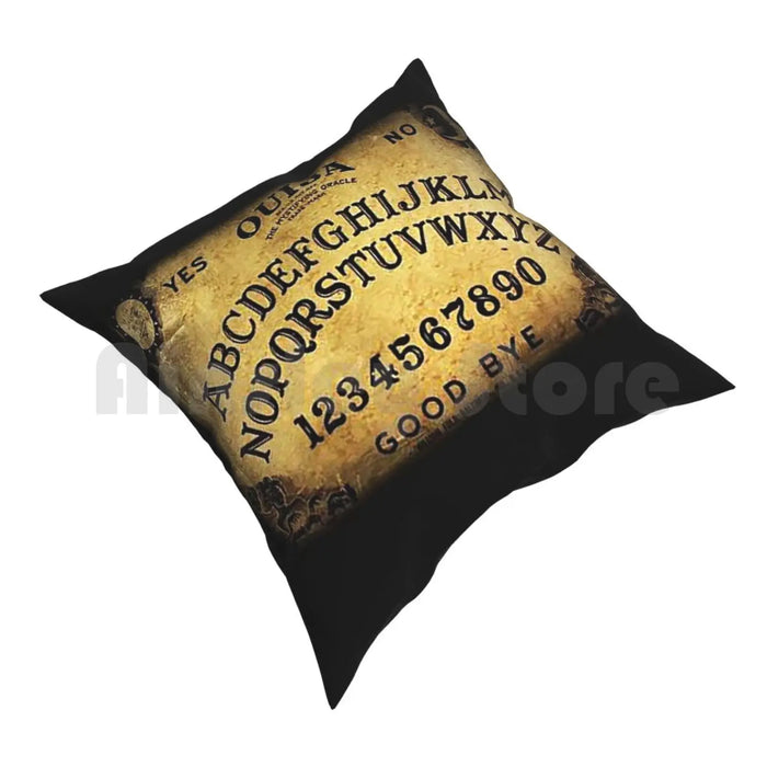 Ouija Game Board Pillow Case Printed Home Soft DIY Pillow cover Board Games Ouija Ghosts Horor Films People Spirits Family