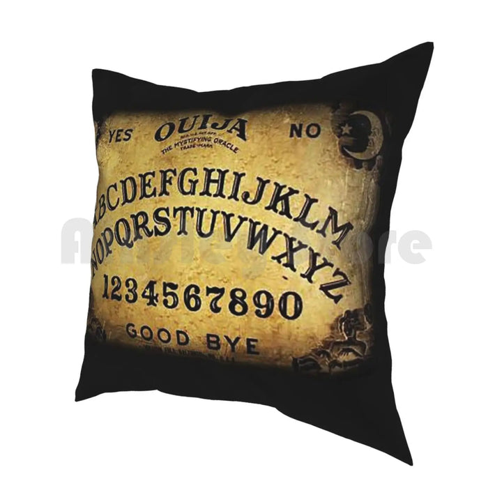 Ouija Game Board Pillow Case Printed Home Soft DIY Pillow cover Board Games Ouija Ghosts Horor Films People Spirits Family