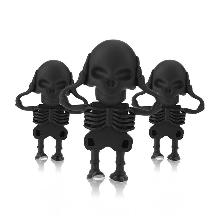 Cool Skull Skeleton headshot Grim Reaper USB