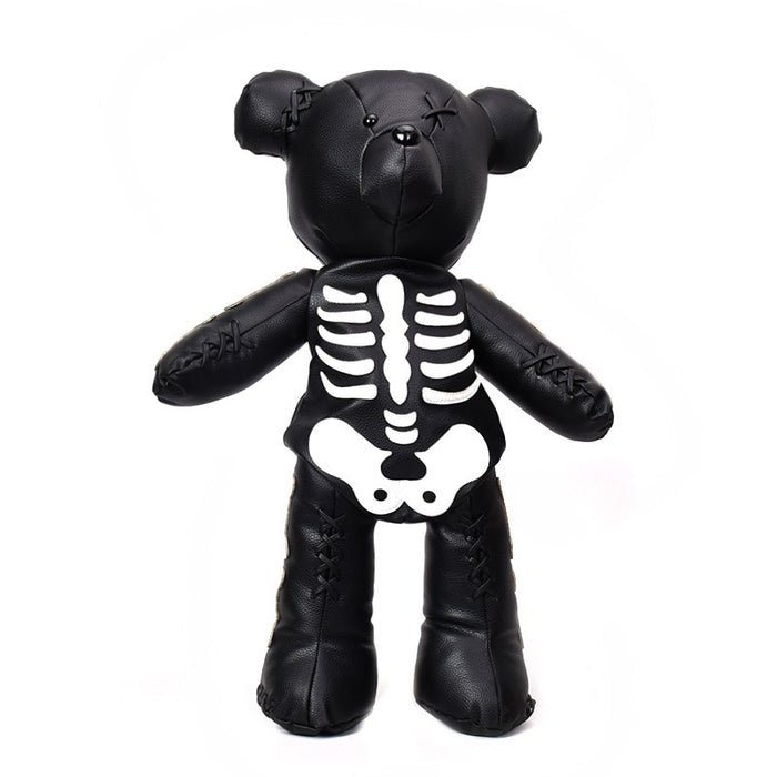 Skeleton Bear  Backpack Punk Style