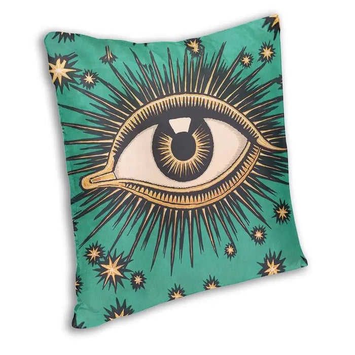 All Seeing Eye Art Pillow Cover Home Decor Evil Mystic Eyes Cushions Throw Pillow for Living Room Double-sided Printing