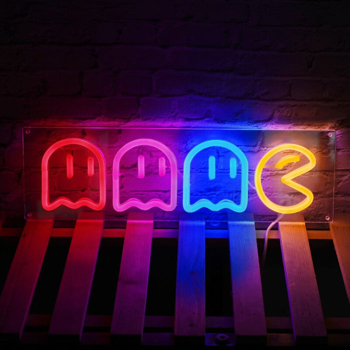 Pacman Led Neon Light Sign