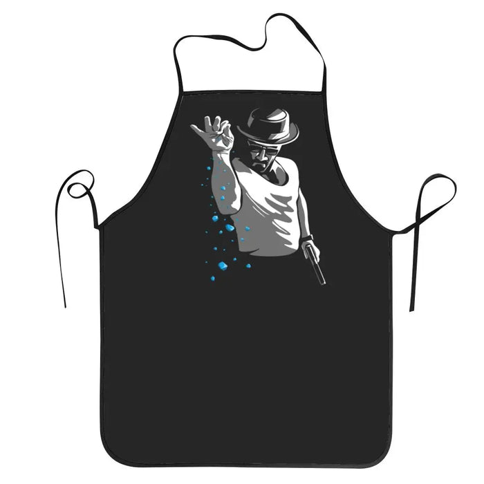 Funny Walter White Let S Cook Breaking Bad Bib Aprons Men Women Unisex Kitchen Chef Tablier Cuisine for Cooking Baking Gardening