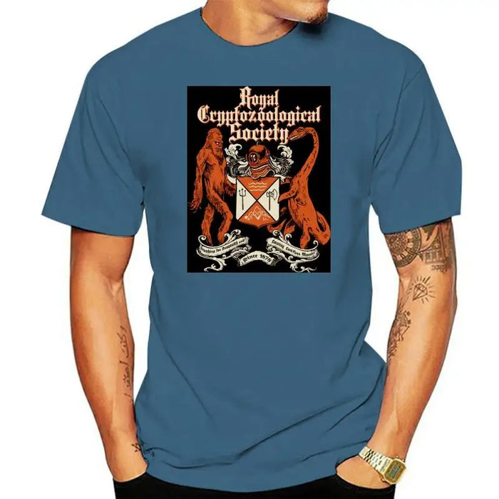 Royal Cryptozoological Society T shirt sasquatch lochness bigfoot society crypto cryptozoological