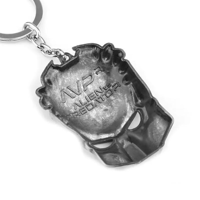 Disney Movie Alien: Romulus Predator Covenant Keychain Necklace AVP Mask Queen Prometheus KeyRings Bags Car Key Jewelry Chaveiro