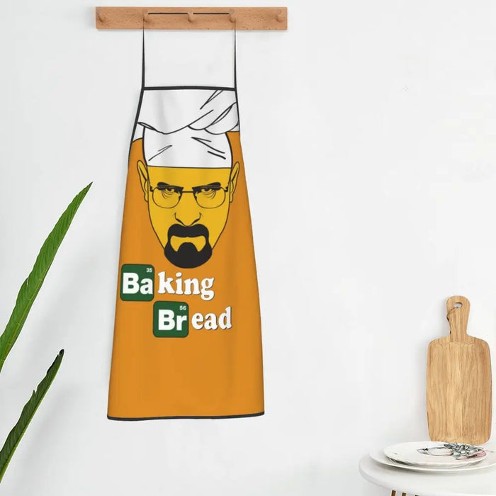 Funny Walter White Let S Cook Breaking Bad Bib Aprons Men Women Unisex Kitchen Chef Tablier Cuisine for Cooking Baking Gardening