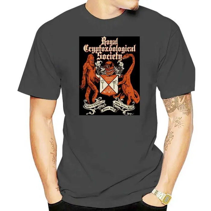 Royal Cryptozoological Society T shirt sasquatch lochness bigfoot society crypto cryptozoological