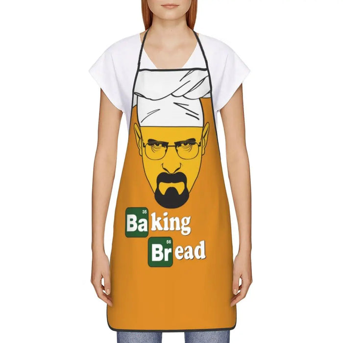 Funny Walter White Let S Cook Breaking Bad Bib Aprons Men Women Unisex Kitchen Chef Tablier Cuisine for Cooking Baking Gardening