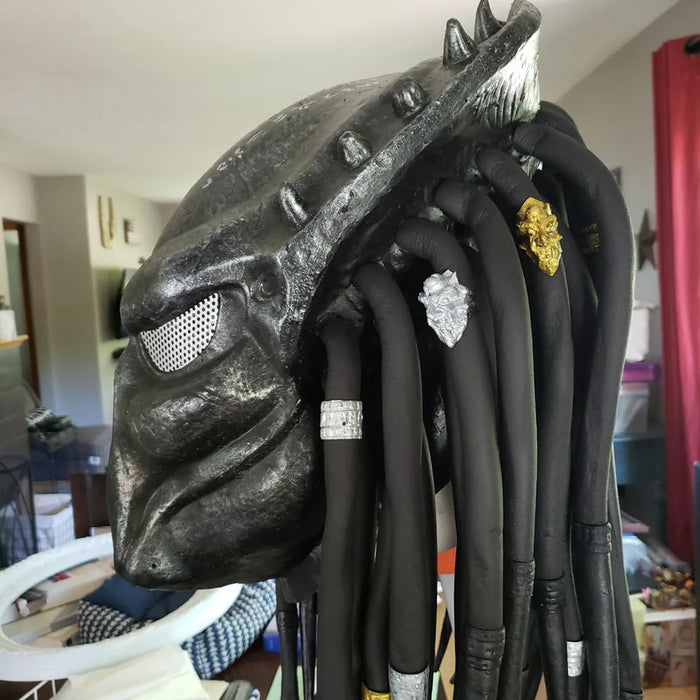 Alien vs. Predator cosplay Mask Adult Unisex Latex Mask Helmet Halloween Party Accessories Props