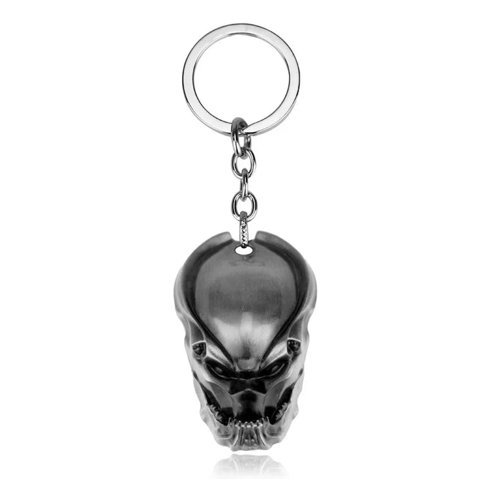 Disney Movie Alien: Romulus Predator Covenant Keychain Necklace AVP Mask Queen Prometheus KeyRings Bags Car Key Jewelry Chaveiro