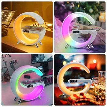 Digital Nixie Tube Clock with RGB LED Glows for Gaming Desktop Decoration. Luxury Box Packing for Gift Idea.