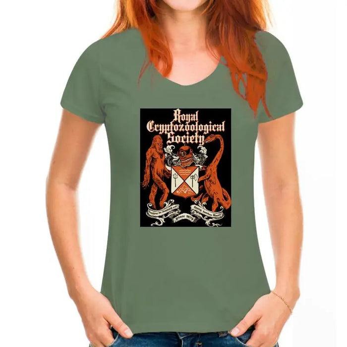 Royal Cryptozoological Society T shirt sasquatch lochness bigfoot society crypto cryptozoological