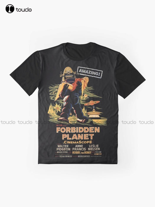 Forbidden Planet Poster Graphic T-Shirt