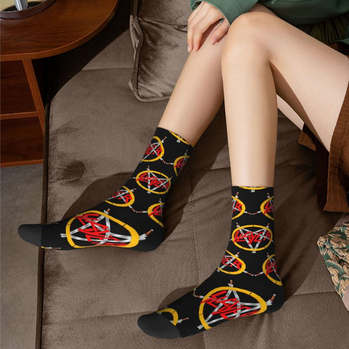 Heavy Metal Rock Slayers Socks