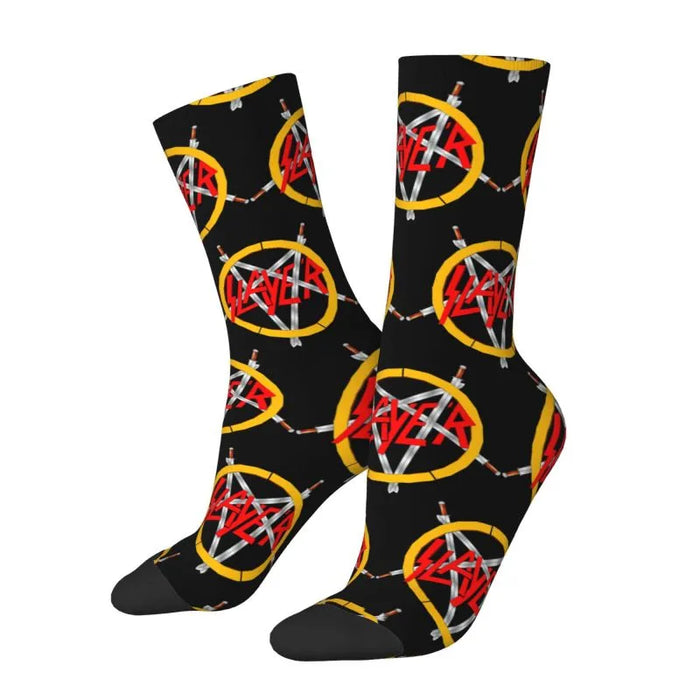 Heavy Metal Rock Slayers Socks