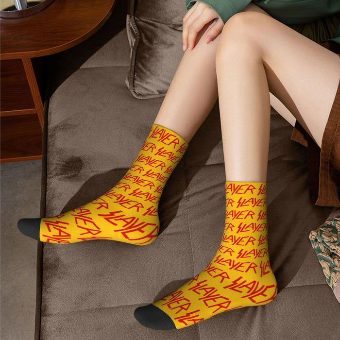 Heavy Metal Slayer Socks