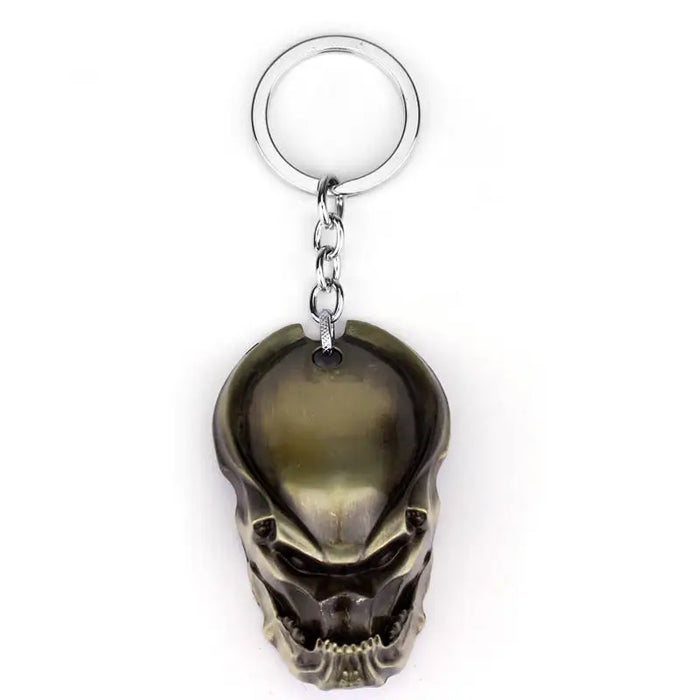 Disney Movie Alien: Romulus Predator Covenant Keychain Necklace AVP Mask Queen Prometheus KeyRings Bags Car Key Jewelry Chaveiro