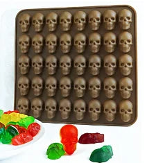 3D Skull Baking Cake Mold, Halloween ,Ice Mold, Food Grade, Panela Grande, Halloween Decor, Silicone DIY Birthday Party