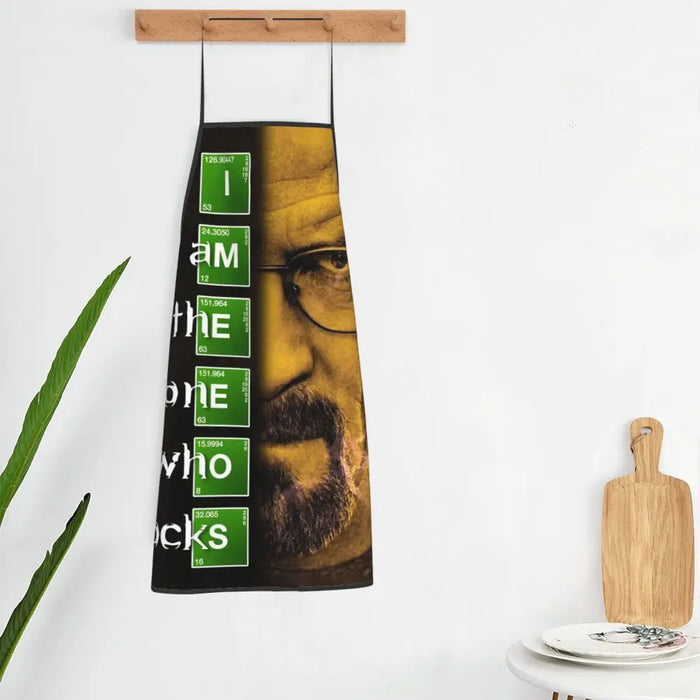 Funny Walter White Let S Cook Breaking Bad Bib Aprons Men Women Unisex Kitchen Chef Tablier Cuisine for Cooking Baking Gardening