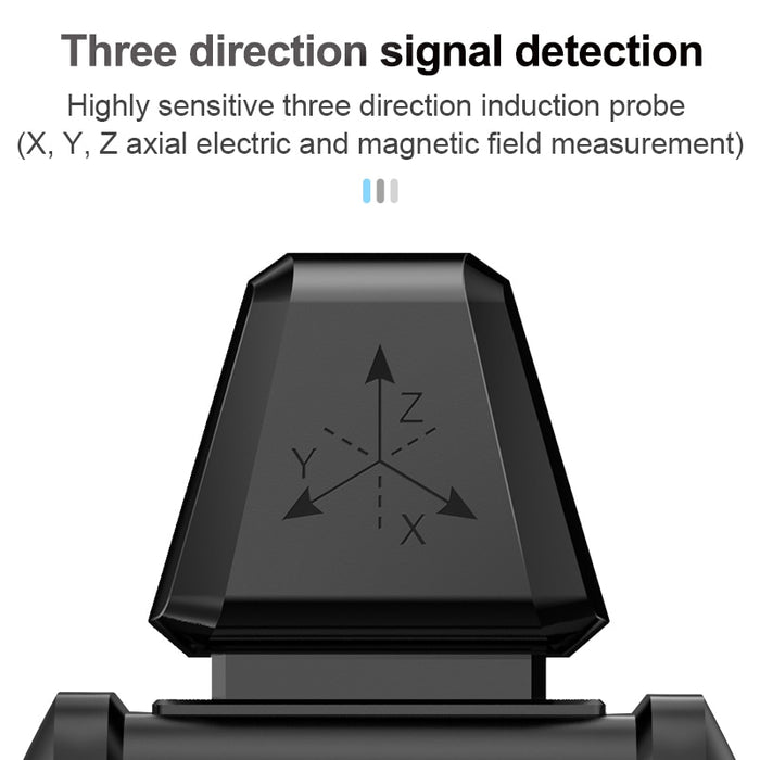 EMF Meter Digital Color Screen Field EMF Detector