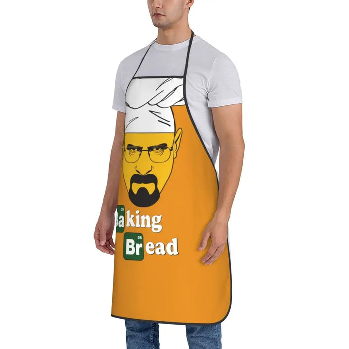 Funny Walter White Let S Cook Breaking Bad Bib Aprons Men Women Unisex Kitchen Chef Tablier Cuisine for Cooking Baking Gardening