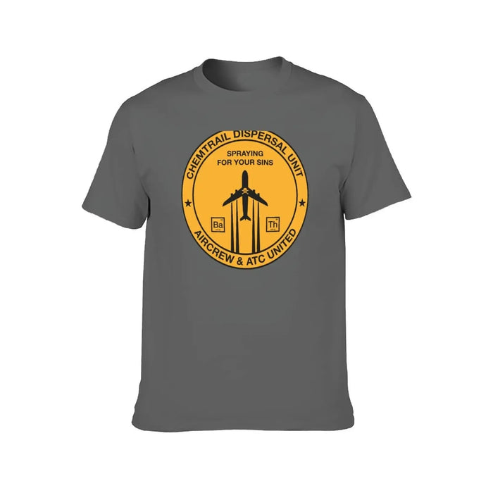 New Chemtrail Dispersal Unit T-Shirt custom t shirt Aesthetic clothing t-shirts man t shirts men