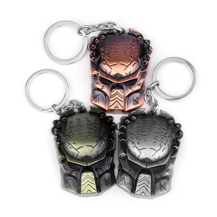 Disney Movie Alien: Romulus Predator Covenant Keychain Necklace AVP Mask Queen Prometheus KeyRings Bags Car Key Jewelry Chaveiro