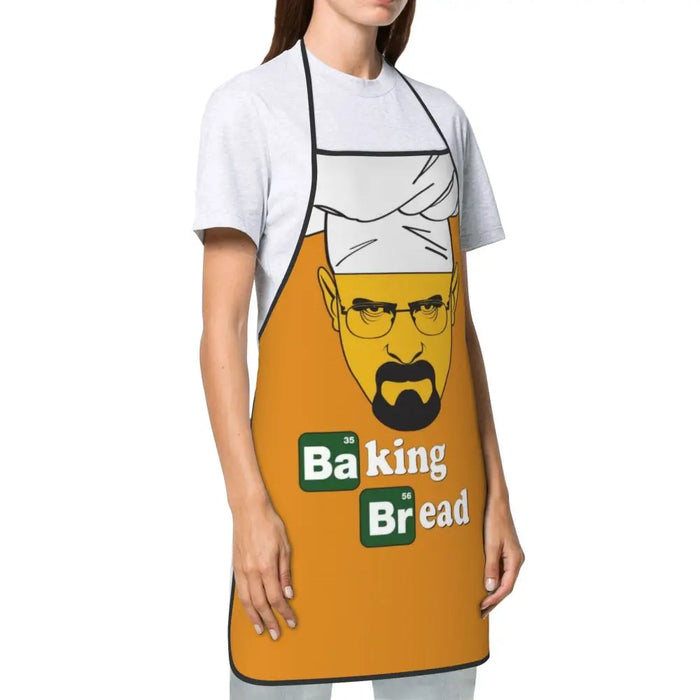 Funny Walter White Let S Cook Breaking Bad Bib Aprons Men Women Unisex Kitchen Chef Tablier Cuisine for Cooking Baking Gardening