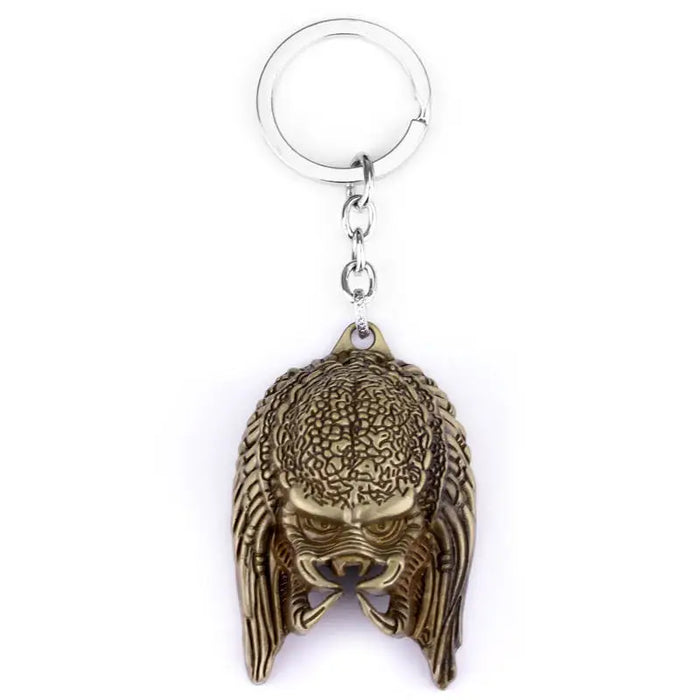 Disney Movie Alien: Romulus Predator Covenant Keychain Necklace AVP Mask Queen Prometheus KeyRings Bags Car Key Jewelry Chaveiro