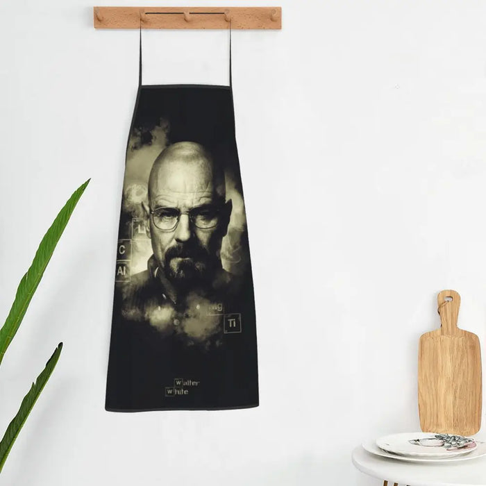 Funny Walter White Let S Cook Breaking Bad Bib Aprons Men Women Unisex Kitchen Chef Tablier Cuisine for Cooking Baking Gardening