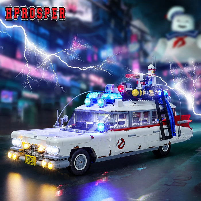 Hprosper 5V LED Light For 10274 Creator Expert Ghostbusters Configuration Decorative Lamp (Not Include Lego Building Blocks)