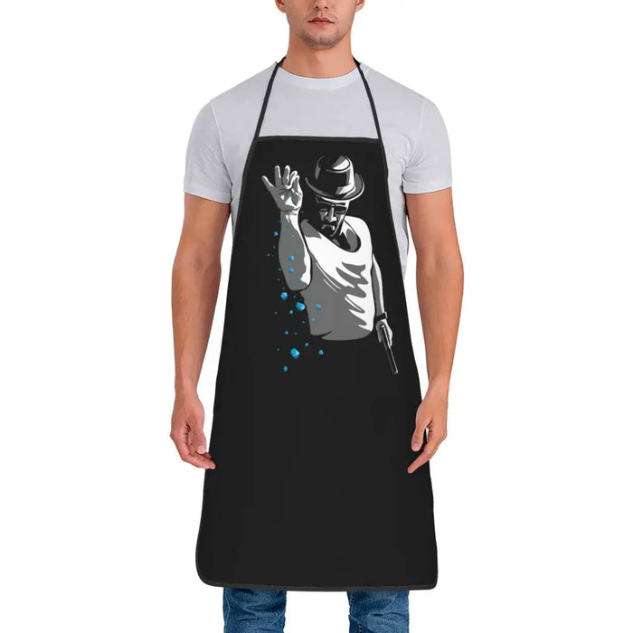 Funny Walter White Let S Cook Breaking Bad Bib Aprons Men Women Unisex Kitchen Chef Tablier Cuisine for Cooking Baking Gardening