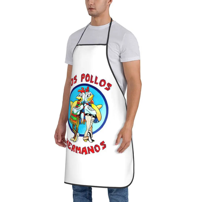 Funny Walter White Let S Cook Breaking Bad Bib Aprons Men Women Unisex Kitchen Chef Tablier Cuisine for Cooking Baking Gardening