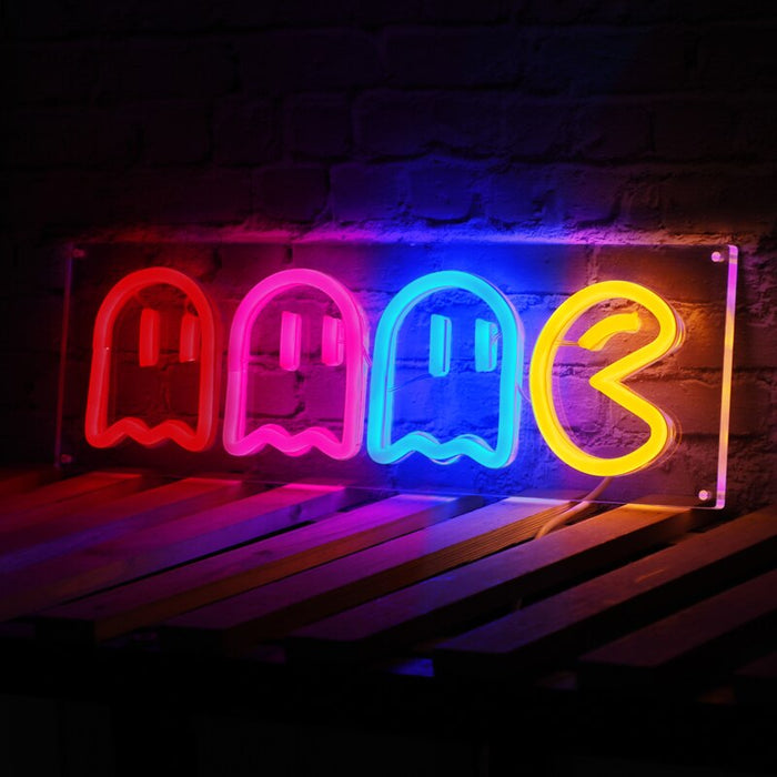 Pacman Led Neon Light Sign