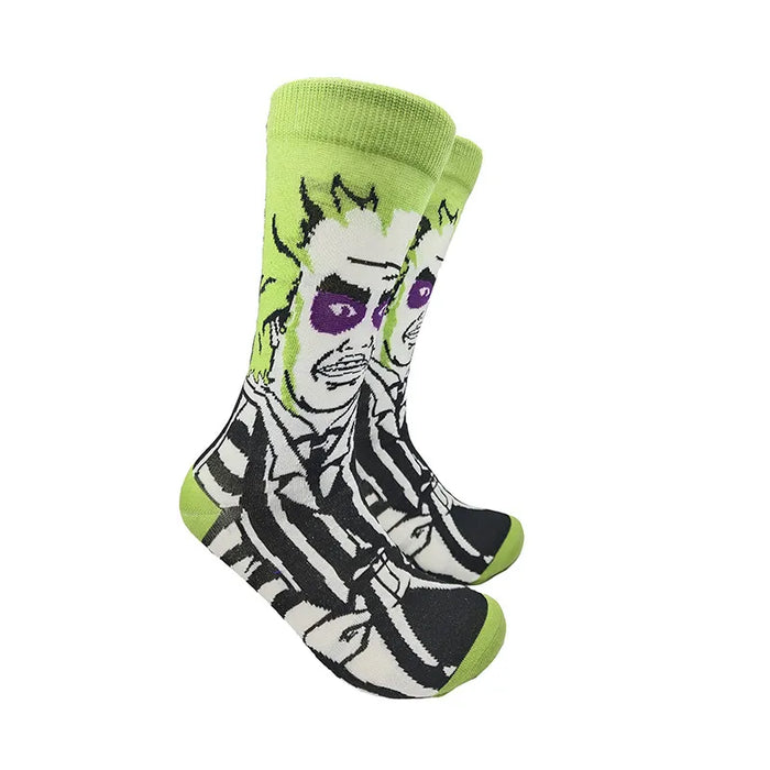 Halloween movie character horror socks