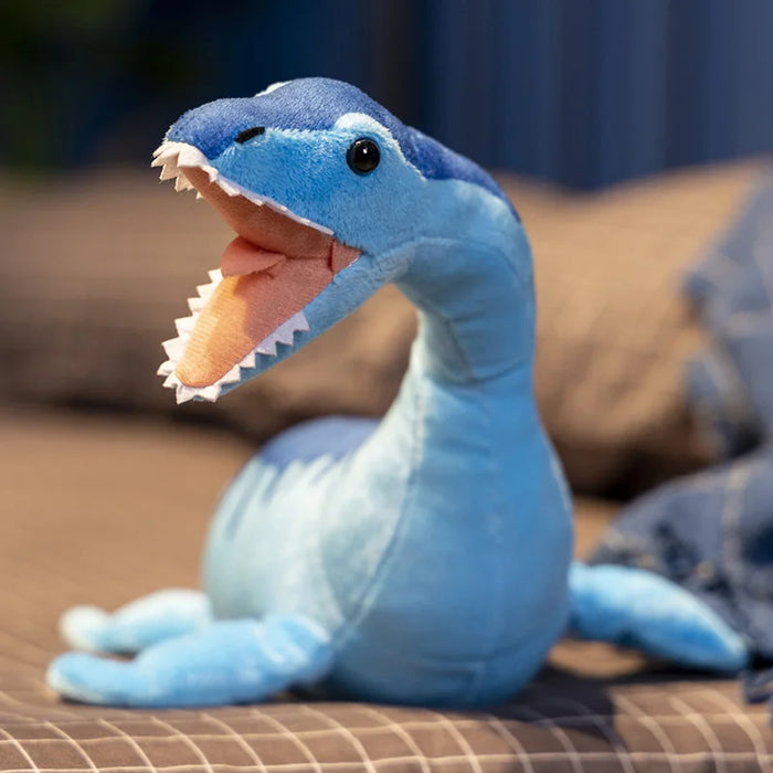 40cm Cute Extra Soft Plesiosaurus Plush Toys High Fidelity Loch-Ness Water Monster Stuffed River Animal Gifts For Kids