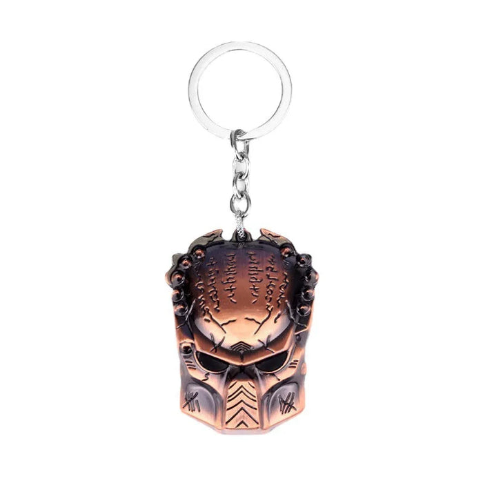 Disney Movie Alien: Romulus Predator Covenant Keychain Necklace AVP Mask Queen Prometheus KeyRings Bags Car Key Jewelry Chaveiro