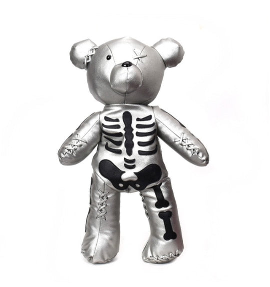 Skeleton Bear  Backpack Punk Style